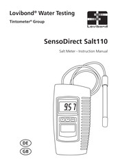 Lovibond SensoDirect Salt110 Bedienungsanleitung