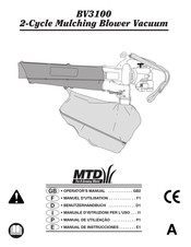 MTD BV3100 Benutzerhandbuch