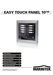Marmitek easy touch panel 10 Gebrauchsanleitung