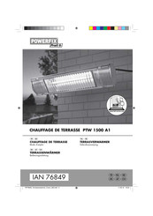 Powerfix Profi PTW 1500 A1 Bedienungsanleitung