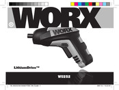 Worx LithiumDrive WU252 Bedienungsanleitung