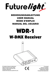 Futurelight WDR-1 Bedienungsanleitung