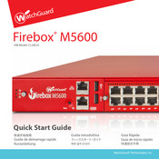 Watchguard Firebox M5600 Kurzanleitung