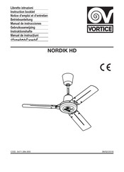 Vortice NORDIK HD 160 Betriebsanleitung