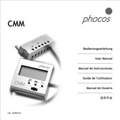 Phocos CMM Bedienungsanleitung