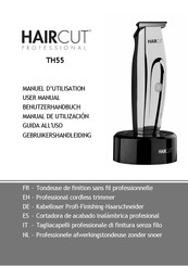 HAIRCUT PROFESSIONAL TH55 Benutzerhandbuch
