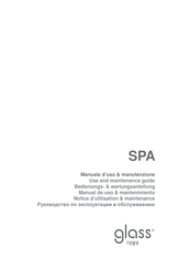 GLASS SPA Bedienungs- & Wartungsanleitung