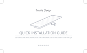 Nokia Sleep Installationsanleitung