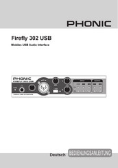 Phonic Firefly 302 USB Bedienungsanleitung