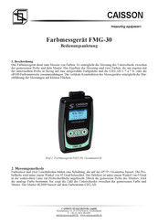CAISSON FMG-30 Bedienungsanleitung
