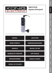 Konig Electronic DMR-STICK6 Anleitung