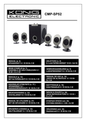 Konig Electronic CMP-SP52 Anleitung