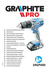 GRAPHITE PRO 59GP400 Betriebsanleitung