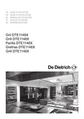 De Dietrich DTE1148X Betriebsanleitung