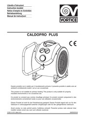 Vortice CALDOPRO PLUS 5000 T Betriebsanleitung