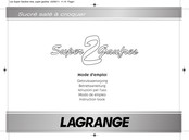 Lagrange Super 2 Gaufres Betriebsanleitung