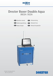 DRESTER Boxer Double Aqua DI22A Bedienungsanleitung