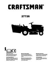 Craftsman 27726 Anleitungshandbuch