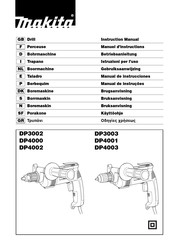 Makita DP3002 Betriebsanleitung