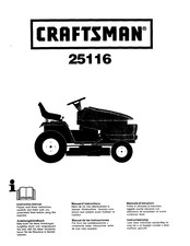 Craftsman 25116 Anleitungshandbuch