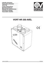 Vortice VORT HR 350 AVEL Betriebsanleitung