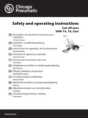Chicago Pneumatic SAW series Sicherheits- Und Betriebsanleitung
