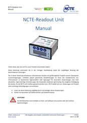 NCTE NCTE-Readout Unit Anleitung