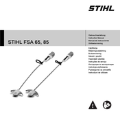 STIHL FSA 65 Gebrauchsanleitung
