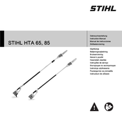 STIHL HTA 85 Gebrauchsanleitung