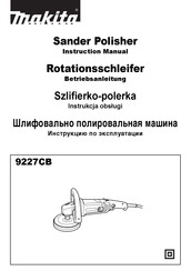 Makita 9227CB Betriebsanleitung