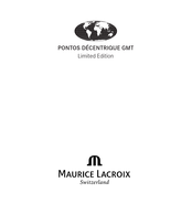 Maurice Lacroix PONTOS DÉCENTRIQUE GMT Gebrauchsanleitung