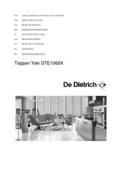 De Dietrich DTE1068X Gebrauchsanweisung