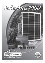 ubbink Solarmax 1000 Bedienungsanleitung