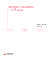 Keysight Technologies 1000 Serie Benutzerhandbuch