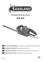 Garland HSE 60D Gebrauchsanweisung