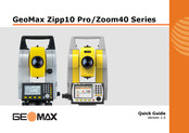 GeoMax Zoom40 series Kurzanleitung