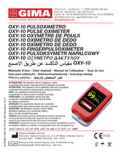 Gima OXY-10 Gebrauchsanweisung