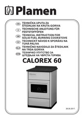 Plamen CALOREX 60 Technische Anleitung