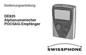 SwissPhone DE925 Bedienungsanleitung