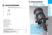 dosatron D 25 F 1 Gebrauchsanleitung