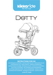 kikkaride Dotty ride Gebrauchsanweisung