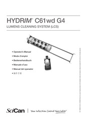 SciCan HYDRIM C61wd G4 Bedienerhandbuch