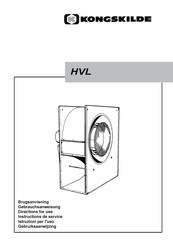 Kongskilde HVL 55 Gebrauchsanweisung
