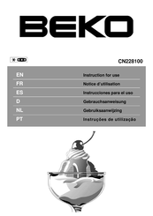 Beko CN228100 Gebrauchsanweisung