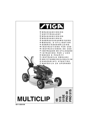 Stiga Multiclip Pro 48 Gebrauchsanweisung