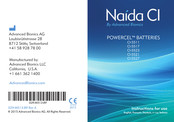 Advanced Bionics Naida CI PowerCel series Handbuch
