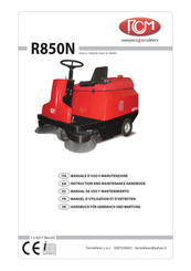 RCM R850N Handbuch Für Gebrauch Und Wartung