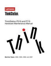 Lenovo ThinkStation P710 Hardwarebedienungsanleitung