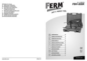 Ferm FBH-800K Gebrauchsanweisung