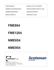 Scotsman Ice FME1204 Gebrauchsanweisung